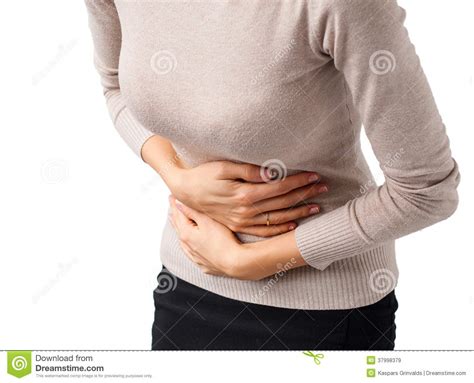 Woman having stomach ache stock image. Image of light - 37998379