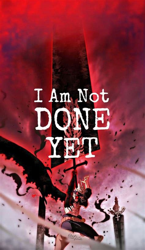 We did not find results for: I Am Not Done Yet, Black Clover Asta Quote, Wallpaper in ...