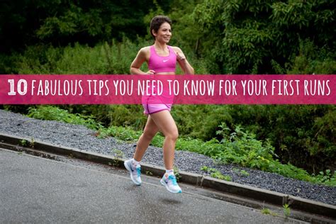 10 Fabulous Running Tips For Beginners Run With No Regrets Running