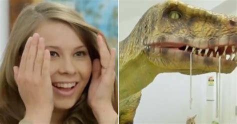 Bindi Irwin Had The Funniest Reaction To Her Daughters Dinosaur Themed