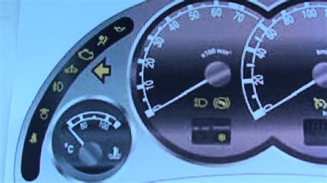 Vauxhall Meriva A Dashboard Warning Lights And Symbols Diagnostic Code