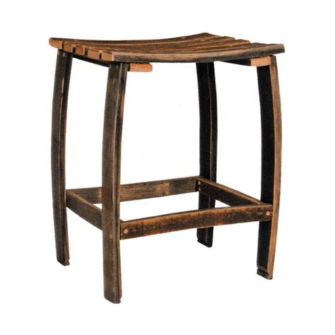 2 day designs 818w28 28 inch wine barrel stave stool with wood top. Whisky Barrel Stave Bar Stool - DREC11024