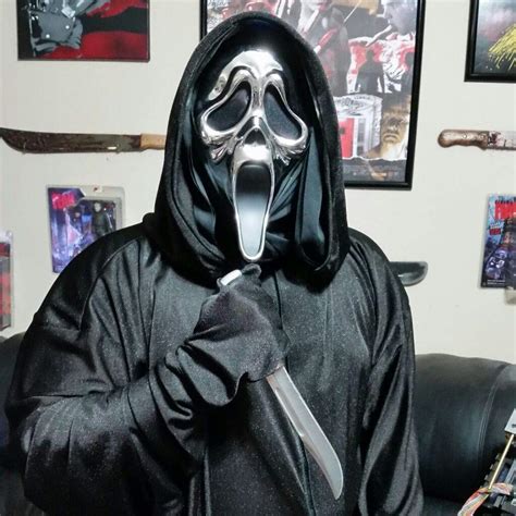 Scream Ghostface 25th Anniversary Movie Costume Mad About Horror