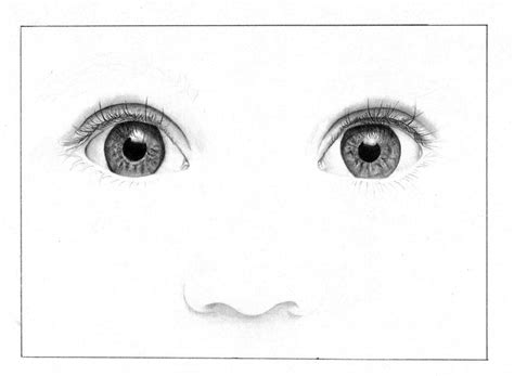 Baby Eyes Augen Zeichnung Bleistiftzeichnung Grafit Von Nico Wirth