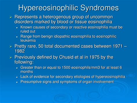 Ppt Hypereosinophilic Syndromes Powerpoint Presentation Free My Xxx