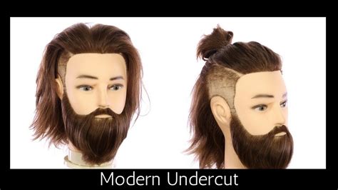In case you're going to weigh up the pros and cons of a women's undercut, you won't go wrong if you discover its amazing styling options first. Modern Undercut Haircut Tutorial - TheSalonGuy - YouTube