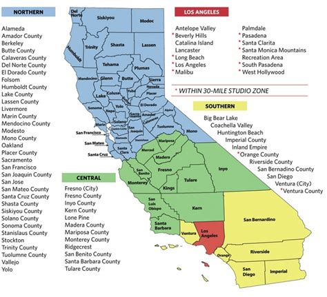 Northern California County Map Images And Photos Finder
