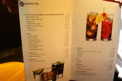Complete Guide To All The Bars On Msc Divina