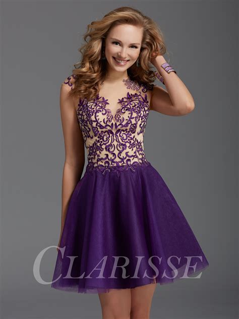 The new jvn collection includes many short dresses for prom. Clarisse Short Formal Dress 2918 | Promgirl.net
