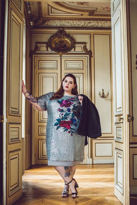 Tess Holliday Eloquii Noir Collection Campaign Popsugar Fashion