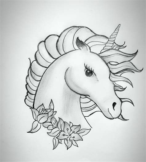 Details More Than 83 Unicorn Sketches Images Super Hot In Eteachers