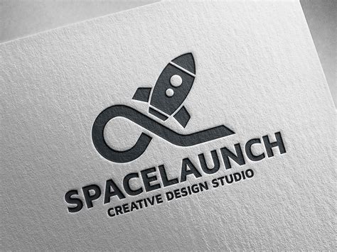 Space Launch Logo Template By Alex Broekhuizen On Dribbble