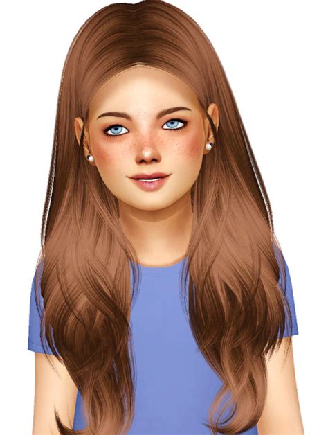 Sims 4 Custom Content Child Hair Vsakw