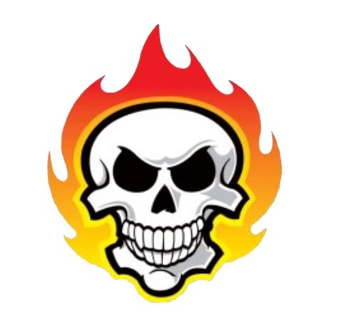 Flames Clipart Skull Flames Skull Transparent Free For Download On