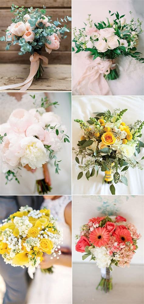 Examples Of Wedding Bouquets May Flowers Beautiful Spring Wedding