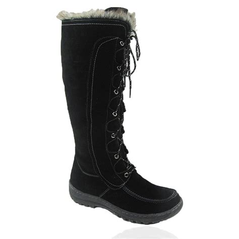 Comfy Moda Womens Winter Snow Boots Warsaw Genuine Suede Leather 6 12