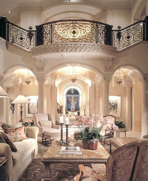 Mediterranean Luxury Living Room