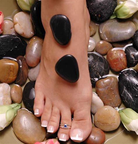 The Hot Stone Therapy Pedicure