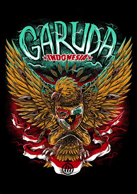 Garuda Indonesian Art Monkey Art Art Design