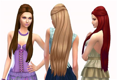 Sims 4 Hairs Mystufforigin Pure Hairstyle