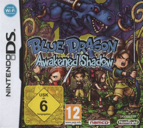 Blue Dragon Awakened Shadow 2010 Nintendo Ds Box Cover Art Mobygames