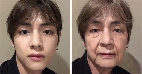Rm (아르엠), formerly rap monster (랩몬스터) birth name (all bts members share 1 single twitter account): Here's What BTS's Members Will Look Like At Age 85