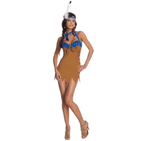 Womens Sexy Native American Indian Costume Costume Party World