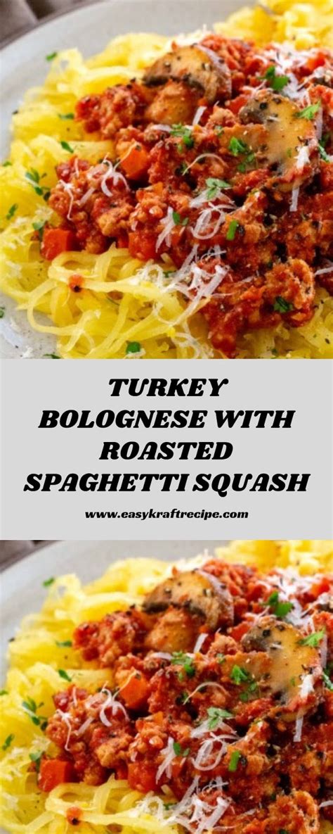 Turkey Bolognese With Roasted Spaghetti Squash Angrygeorgian