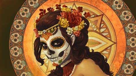 Sugar Skull Full Hd Wallpaper And Background Image 1920x1080 Id203666