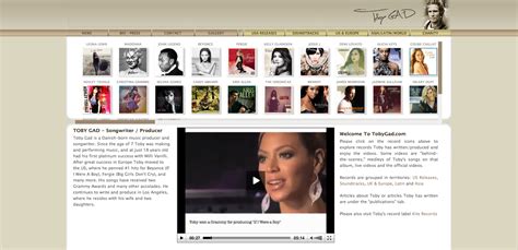 Toby gad is pop singer. Toby Gad | SS Media Co | Award Winning Website Design Firm
