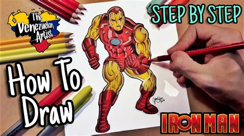 How To Draw Iron Man From Avengers Endgame Printable