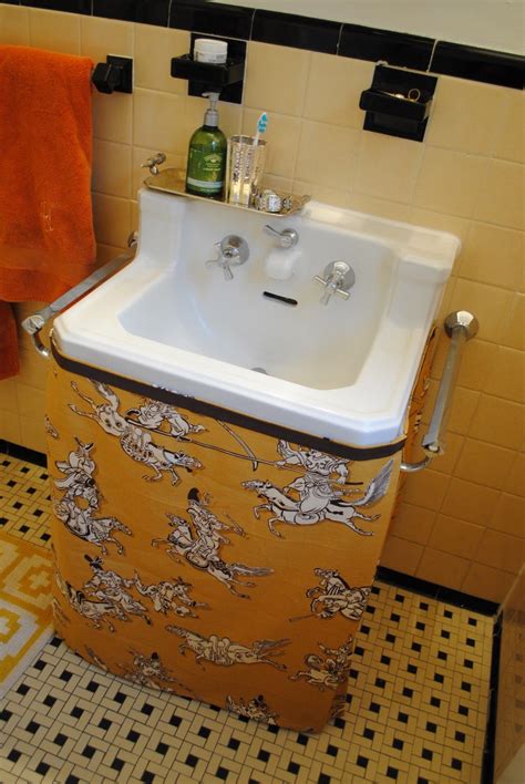 Sinks and faucets come in different configurations. Matters of Style: Skirting the Issue (Namely, My Bathroom ...