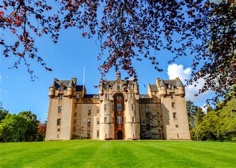 Fyvie Castle Aberdeenshire Front Image Love From Scotland