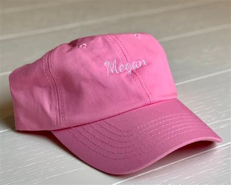 Personalized Embroidered Hats Dad Hat Embroidery Baseball Etsy