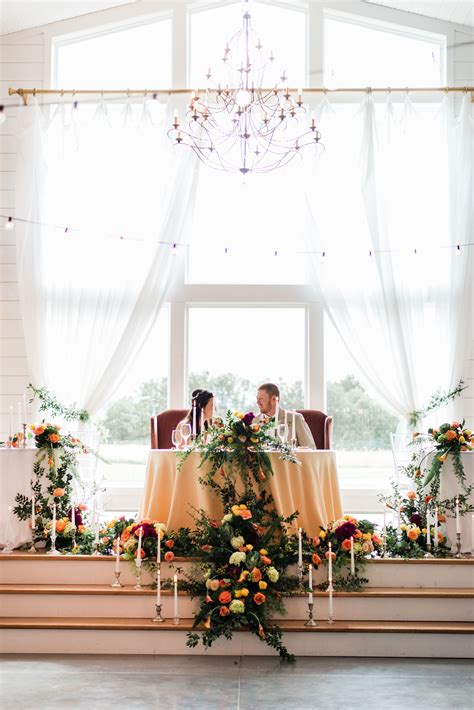 Wedding Reception Head Table Ideas — Emerson Fields Wedding Venue