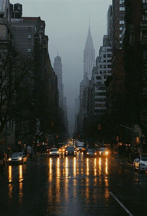 Rainy Days Foggy Nights City Aesthetic Cityscape City Photography