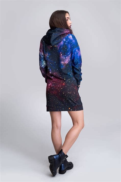 galaxy hoodie galaxy dress galaxy print clothing elven etsy