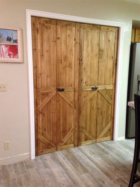 Shop from our closet door designs at us door & more inc. Old Bifold door made into barn door style. Cut to size ...