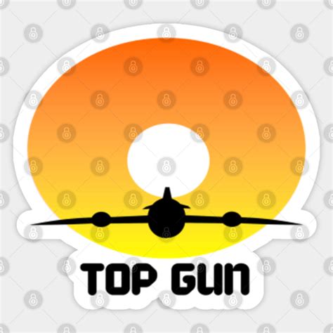 Top Gun Top Gun Sticker Teepublic