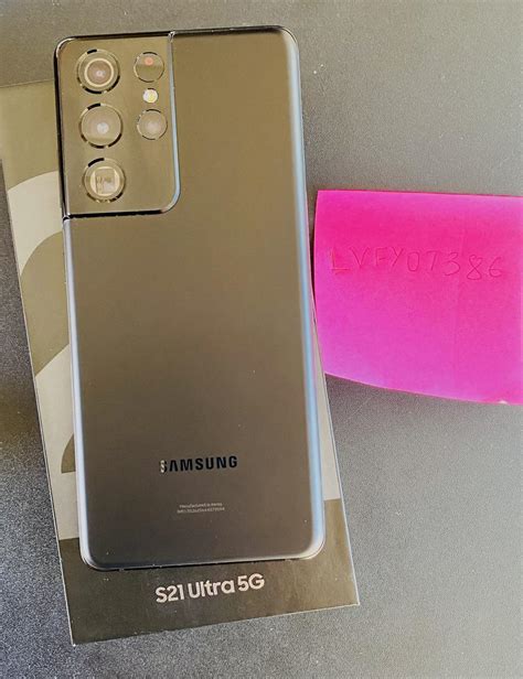 Samsung Galaxy S21 Ultra 5g Unlocked Black 128gb 12gb Sm G998u1