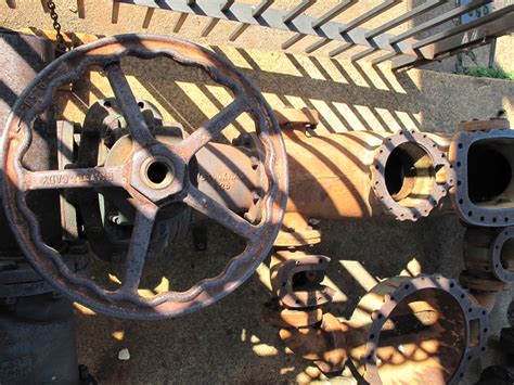 Rusty Wheel Brenden Flickr