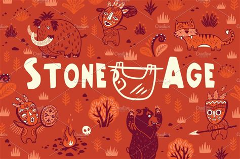 Stone Age Fantasy Illustration Stone Age Blog Backgrounds