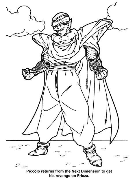 Rule 34 Piccolo Coloring Pages Coloring Pages