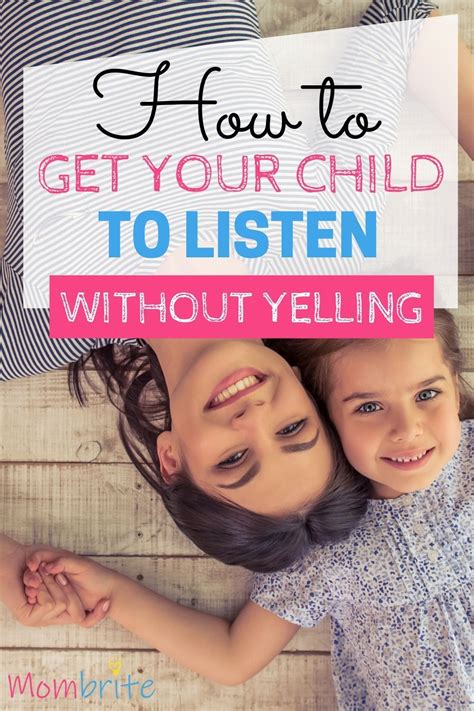 How To Get Your Child To Listen The First Time You Ask Parenting