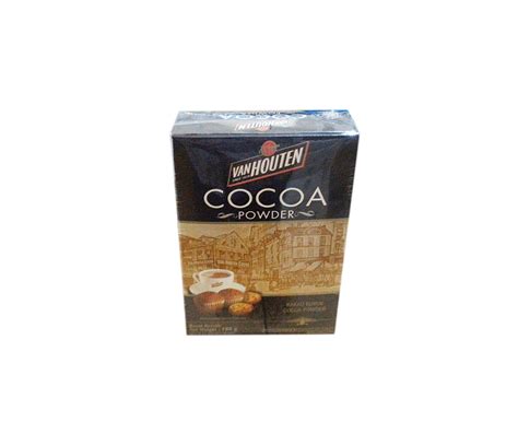 Strong cocoa taste, perfect for chocolate drinks or to bake cakes and desserts. Jual Coklat Bubuk Van Houten 180 Gr - Grosir Murah ...