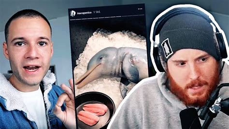 Unge Reagiert Auf Inscope Isst Delfin Fleisch Ungeklickt Youtube