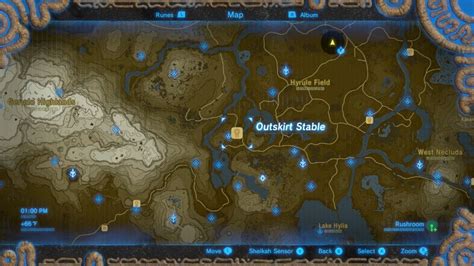 The Legend Of Zelda Breath Of The Wild Star Fragments Locations Guide