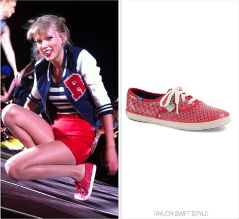 Taylor Swift Style Taylor Swift Style Red Keds Keds Taylor Swift