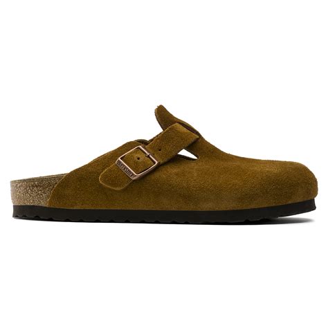 Boston Suede Leather Brown Birkenstock