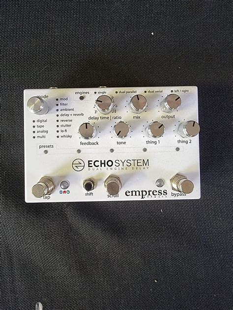 Empress Effects Echo System Dual Engine Delay Delay Reverb